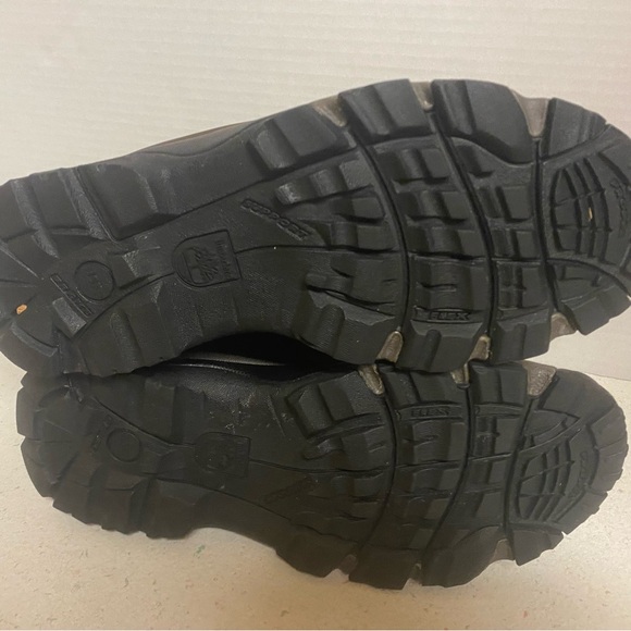 Timberland Women’s Dark Brown Leather Hiking Boots 7.5 - Picture 8 of 10